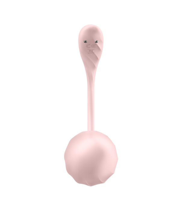 Satisfyer Ribbed Petal Connect App - Draagbare Koppel Vibrator - Roze