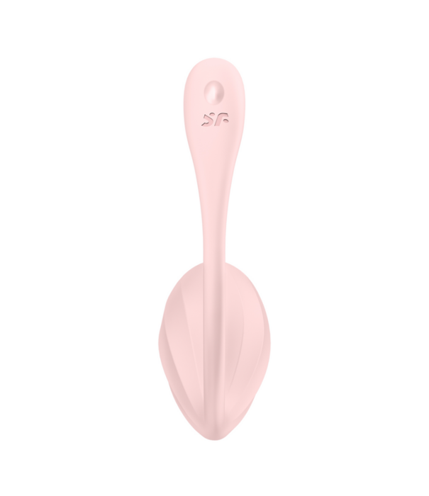 Satisfyer Ribbed Petal Connect App - Draagbare Koppel Vibrator - Roze