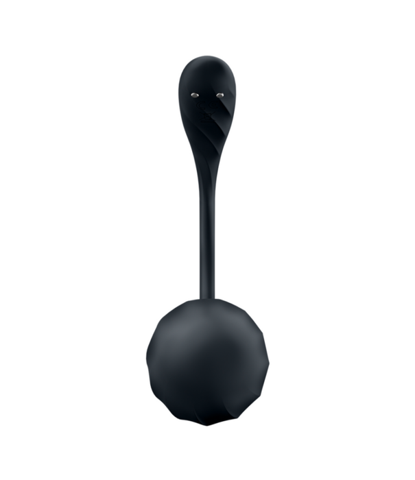 Satisfyer Ribbed Petal Connect App - Draagbare Koppel Vibrator - Zwart