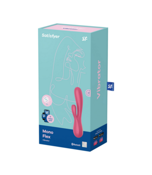 Mono Flex - Rabbit Vibrator - Rood