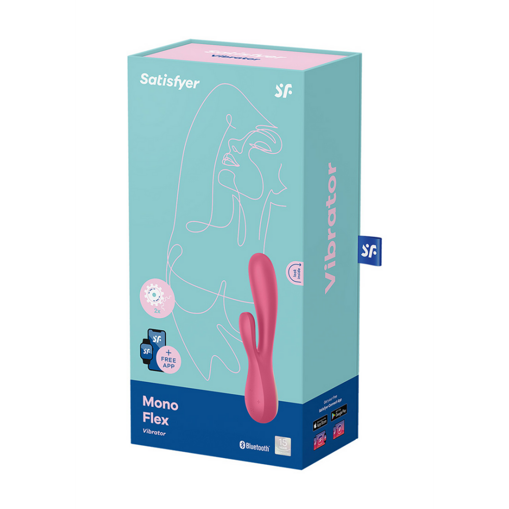 Satisfyer Mono Flex - Rabbit Vibrator - Rood afbeelding
