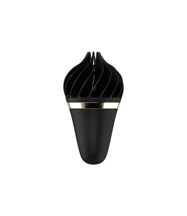 Satisfyer Sweet Treat - Stimulerende Tongue Spinnator - Zwart/Goud