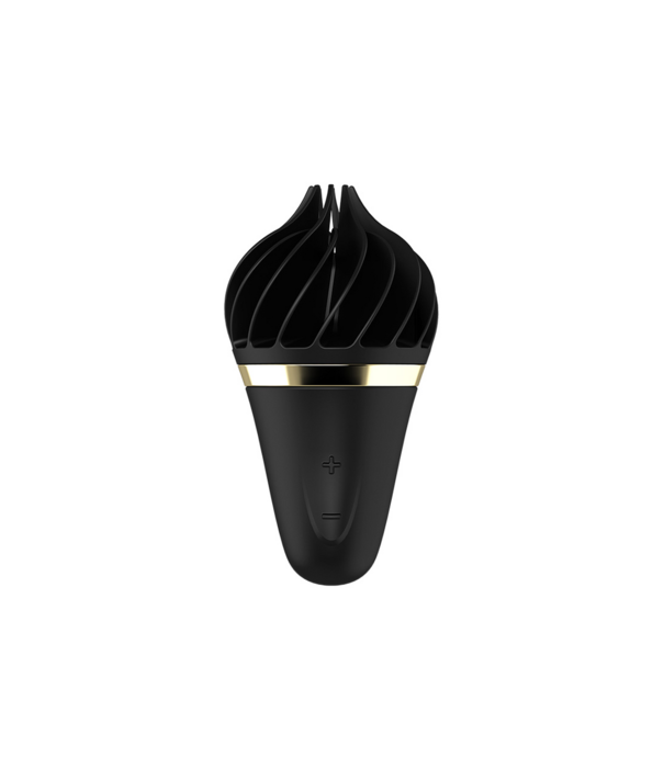Satisfyer Sweet Treat - Stimulerende Tongue Spinnator - Zwart/Goud
