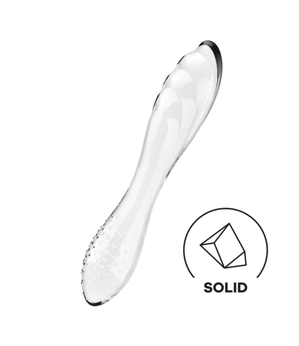 Satisfyer Dazzling Crystal 1 - Glas Dildo - Transparant