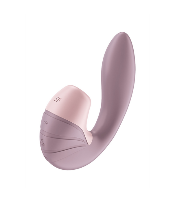 Satisfyer Supernova - Inbrengbare Dubbele Luchtpulsvibrator - Oud Roze