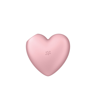Cutie Heart - Air Pulse Stimulator en Vibratie - Licht Rood