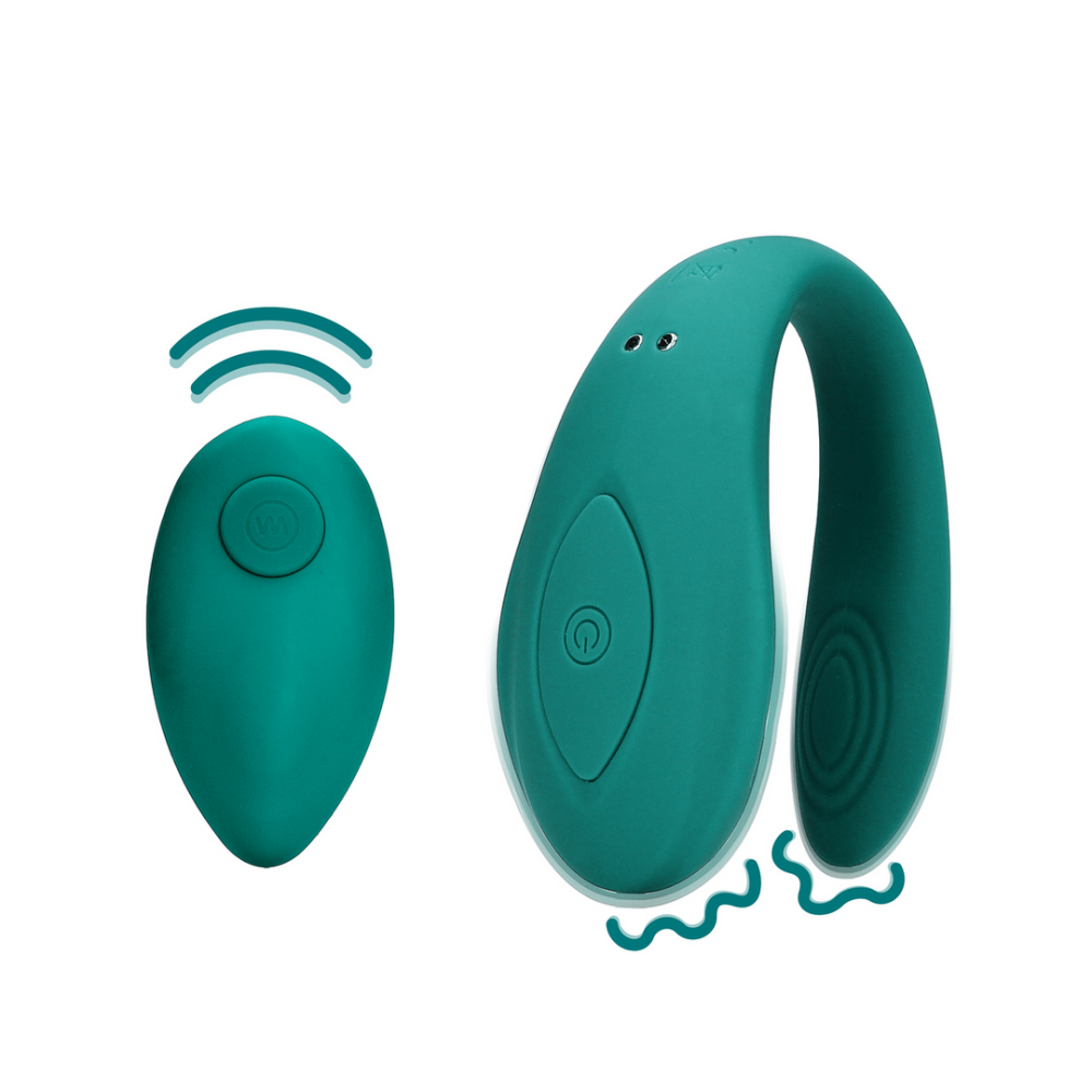 Loveline by Shots Koppel Speeltje met Afstandsbediening - Bimini Blauw