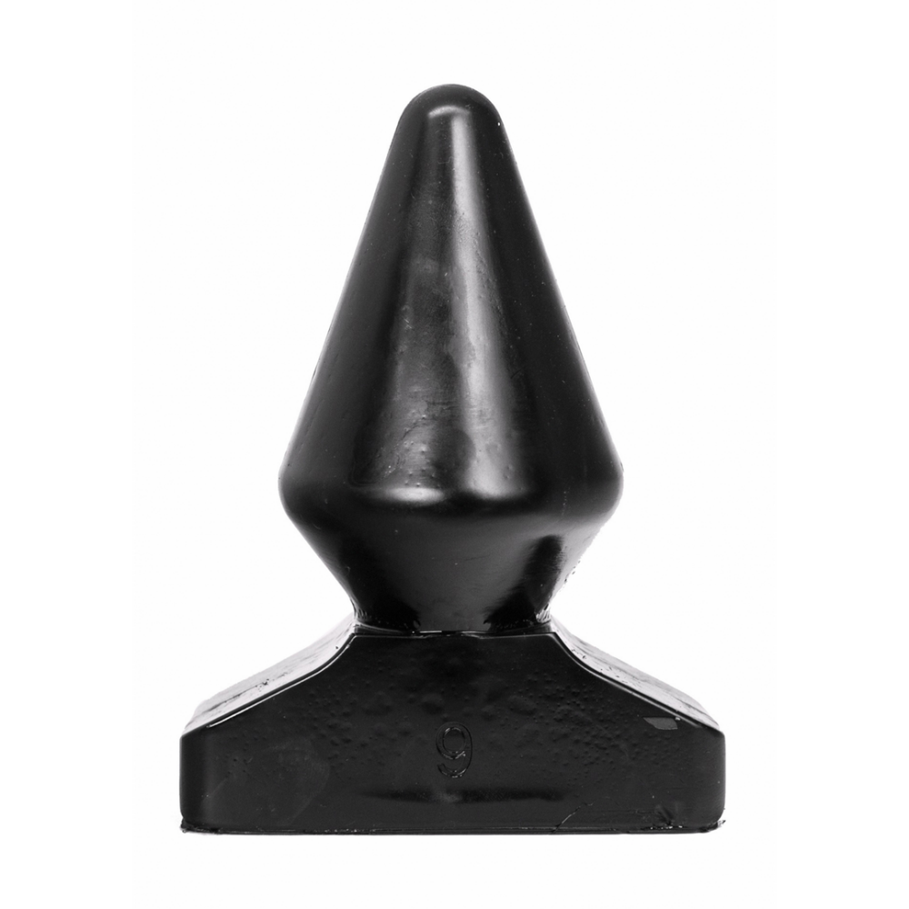 All Black Butt Plug - 7 / 18,5 cm afbeelding