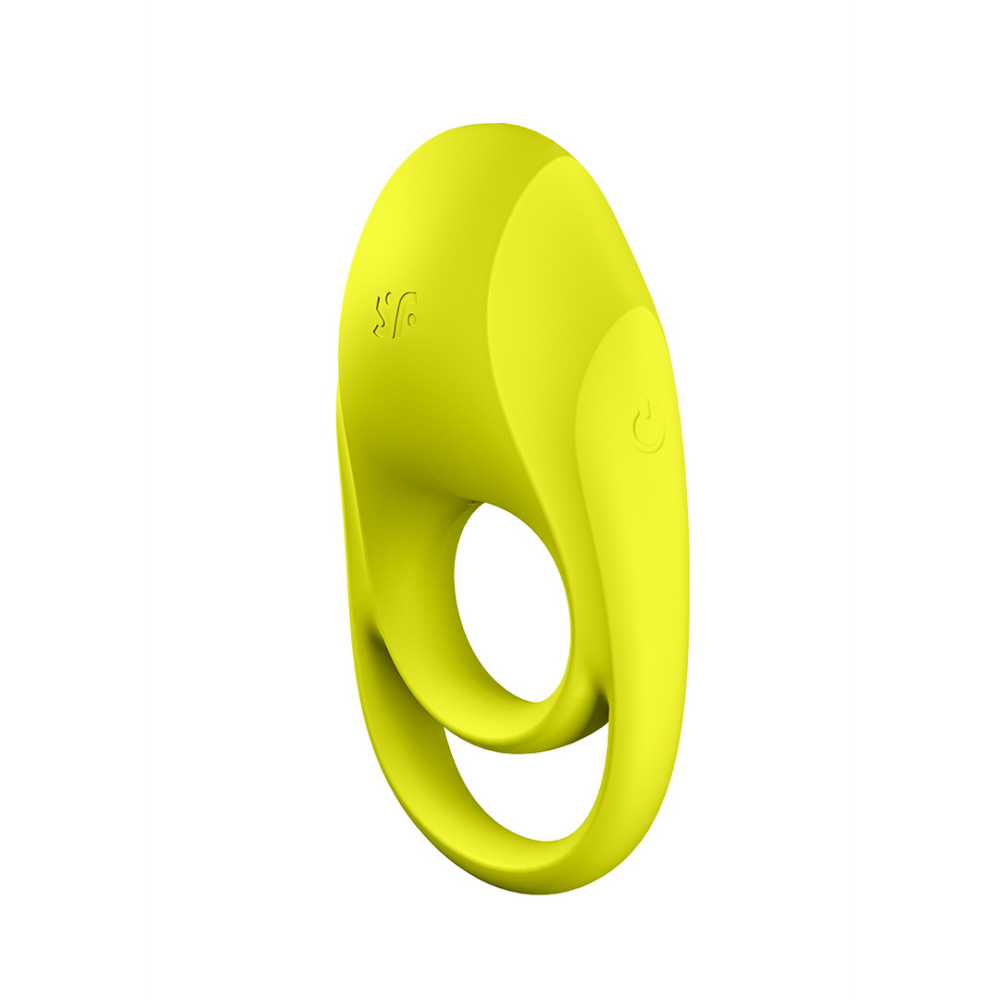 Satisfyer Spectaculaire - Dubbele Band Vibrerende Cockring - Neon Groen afbeelding