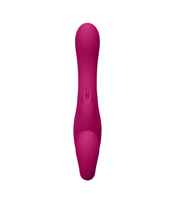 VIVE by Shots Suki - Vibrerende Strapless Strap-on Rabbit - Roze