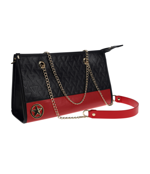 Ouch! by Shots Milan Collectie - Kit met Tas - Zwart/Rood