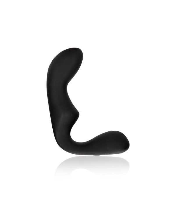 Ouch! by Shots Puntige Vibrerende Prostaatmassager met Afstandsbediening - Zwart