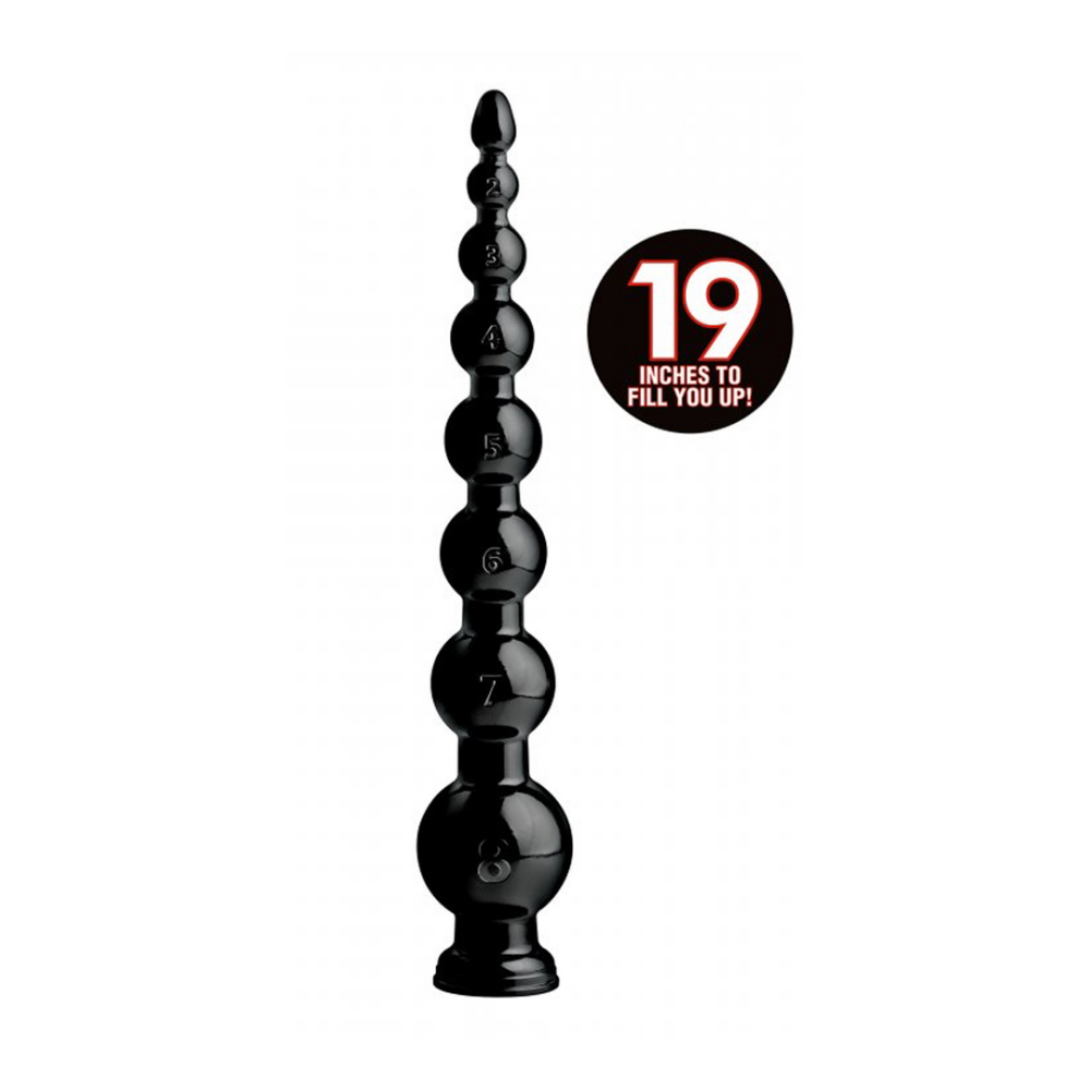 XR Brands Gegradueerde Spiraalslang - 19 / 48 cm afbeelding