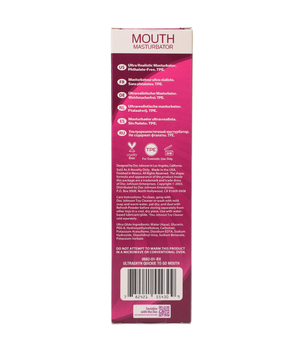 Doc Johnson ULTRASKYN Mond Masturbator