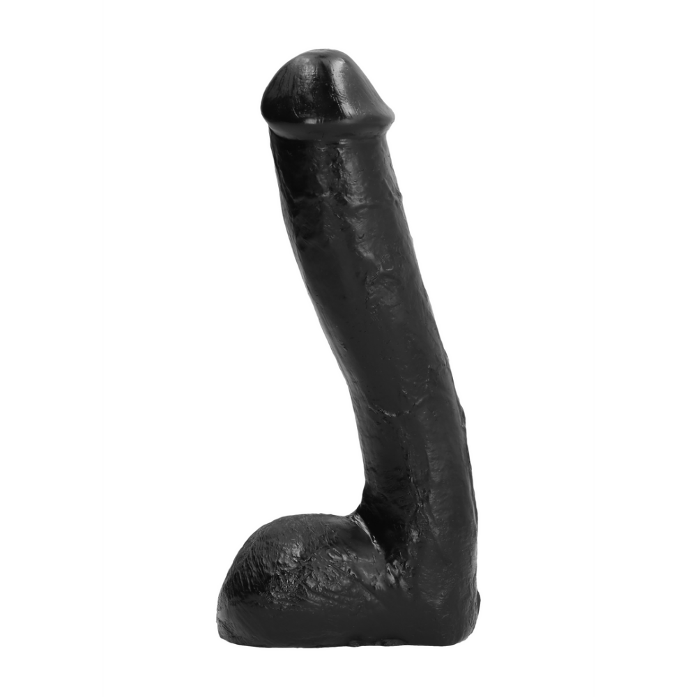 All Black Dildo - 9 / 23 cm afbeelding
