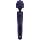 Kiku - Dubbelzijdige Wand met Innovatieve G-Spot Flapper Stimulator - Paars