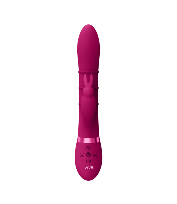 VIVE by Shots Sora - Up  Down Stimulerende Ringen, Vibrerende G-Spot Rabbit - Roze
