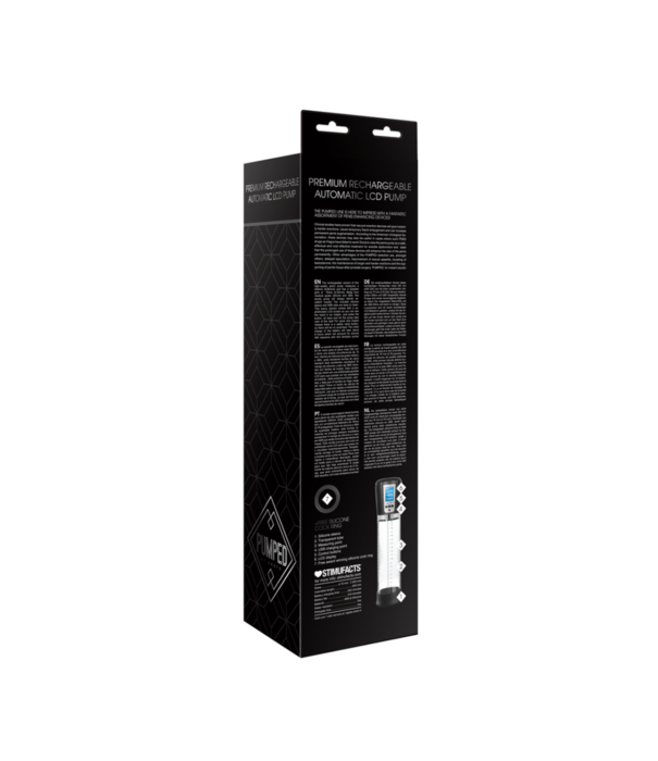 Pumped by Shots Premium Oplaadbare Automatische LCD Pomp