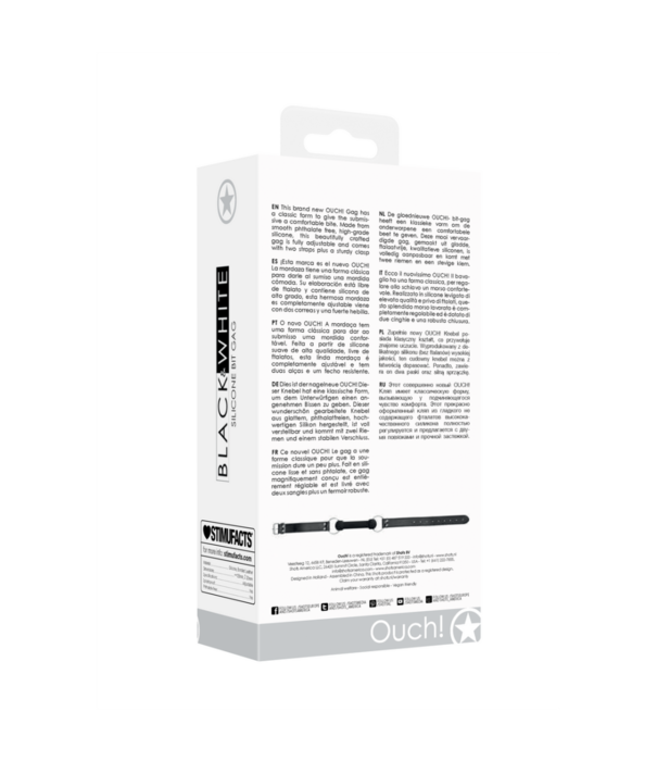 Ouch! by Shots Siliconen Bit Gag