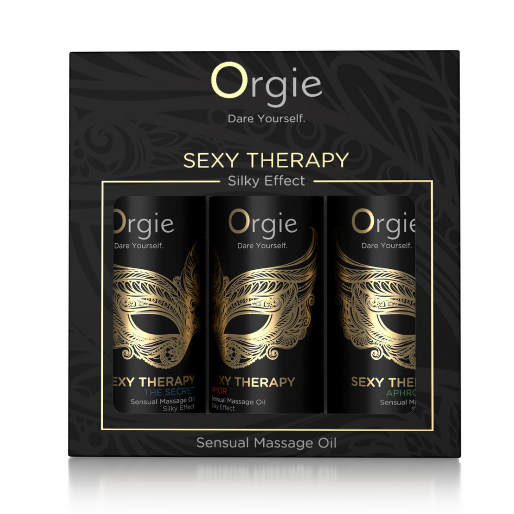 Orgie Sexy Therapy - Sensuele Massage Olie Set - Mini Maat afbeelding