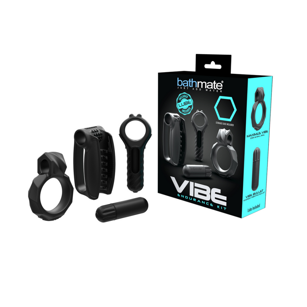 Bathmate Vibe - Endurance Kit - Zwart afbeelding