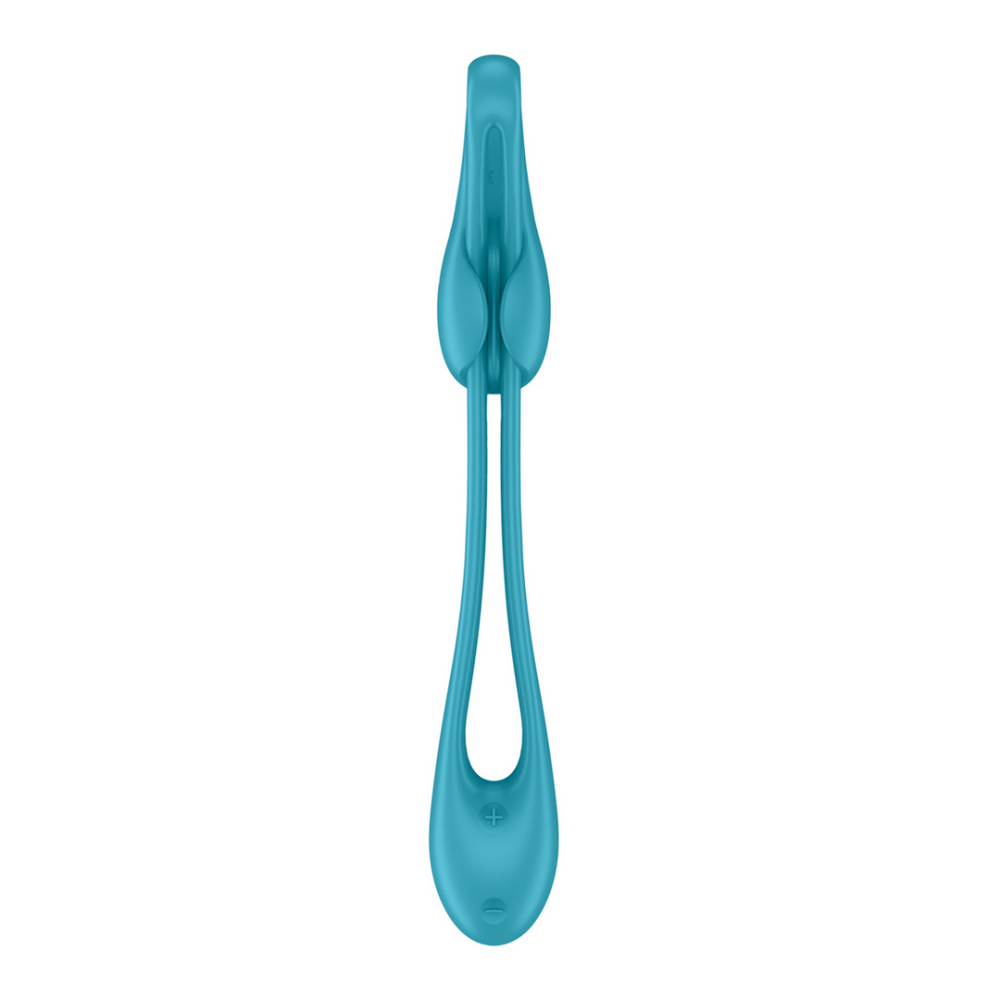 Satisfyer Plug and Play 1 - Partner Vibrator - Blauwgroen afbeelding