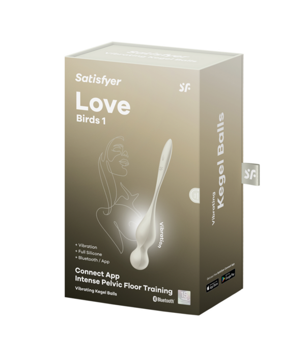 Satisfyer Love Birds 1 - Kegel Oefeningen en G-spot Stimulatie - Wit