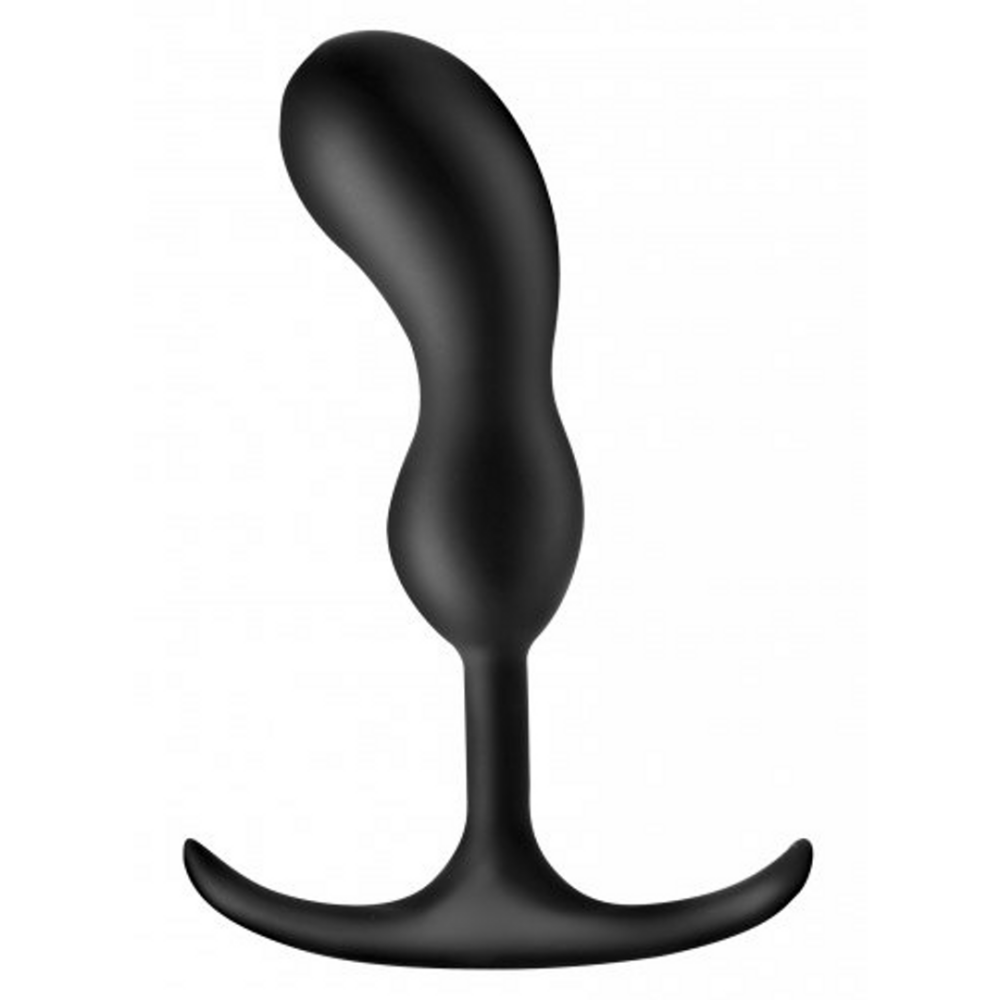 XR Brands Premium Silicone Weighted Prostate Plug - Klein afbeelding