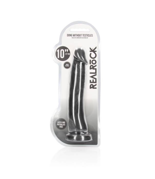 RealRock by Shots Dong zonder Teelballen - 10 / 25 cm