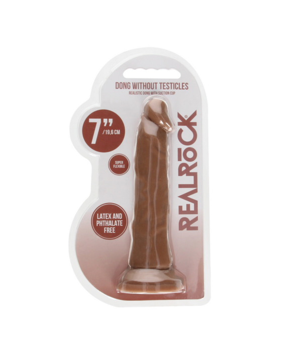 RealRock by Shots Dong zonder Teelballen - 7 / 17 cm