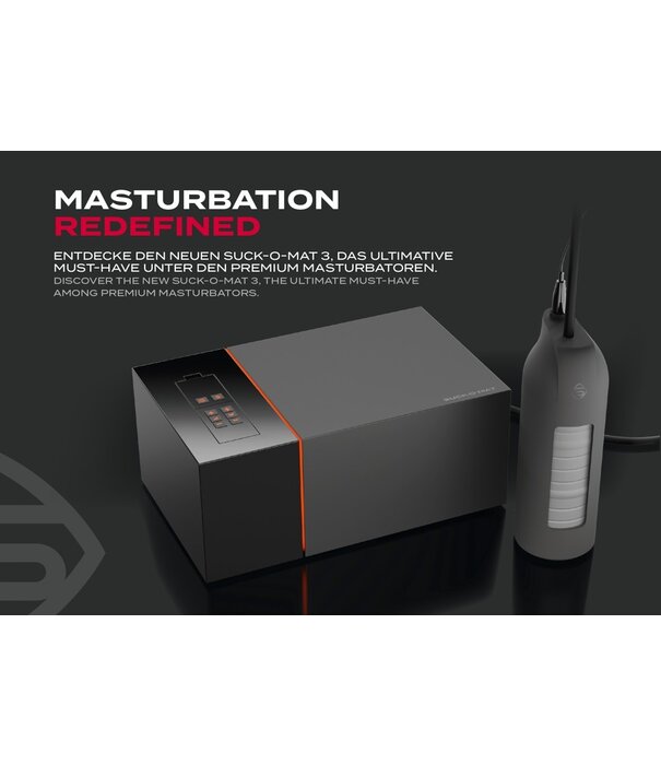 Suck-O-Mat  Suck-O-Mat 3.0 – Automatische Blowjob Masturbator met Warmte & Vibratie