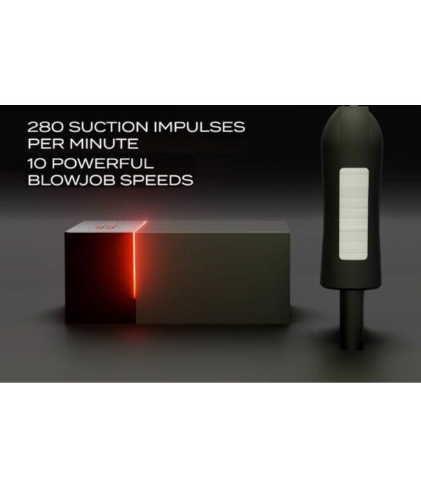 Suck-O-Mat  Suck-O-Mat 3.0 – Automatische Blowjob Masturbator met Warmte & Vibratie