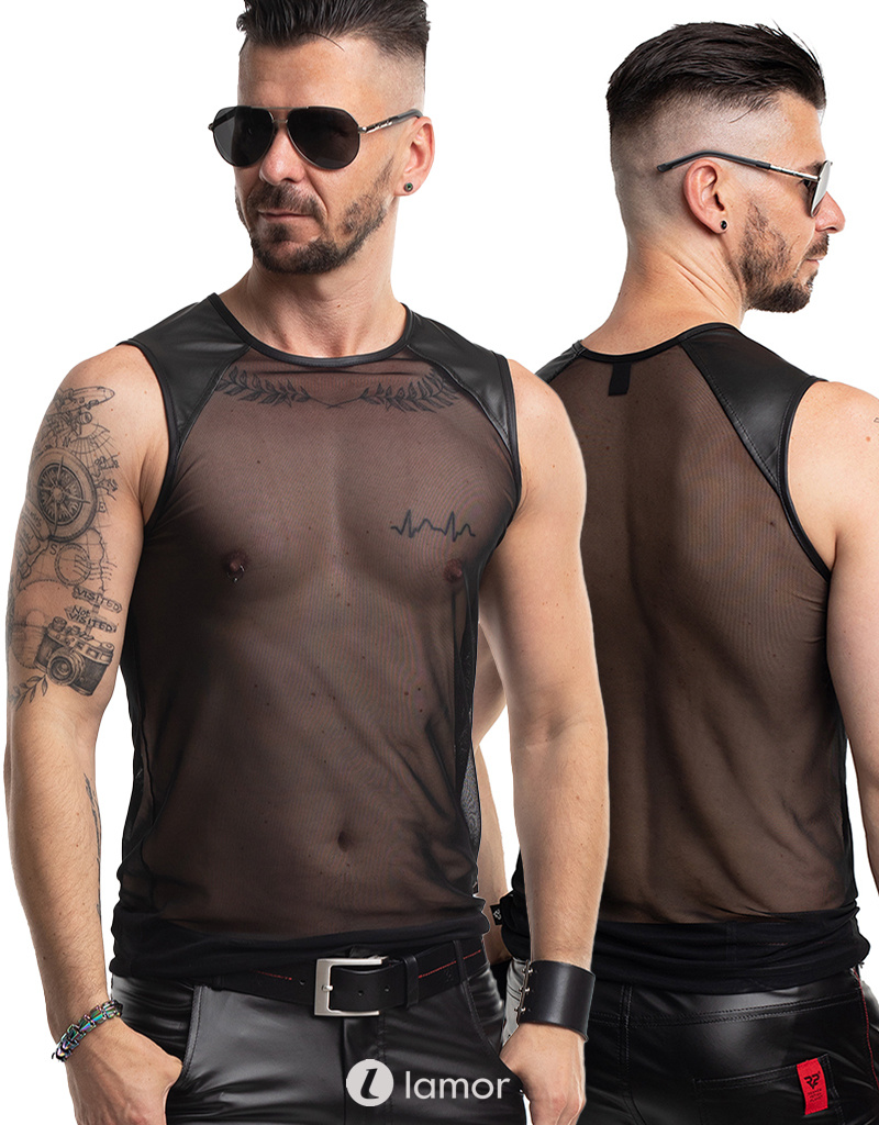 * RFP Transparant Mesh Tanktop , RMTizian001 afbeelding