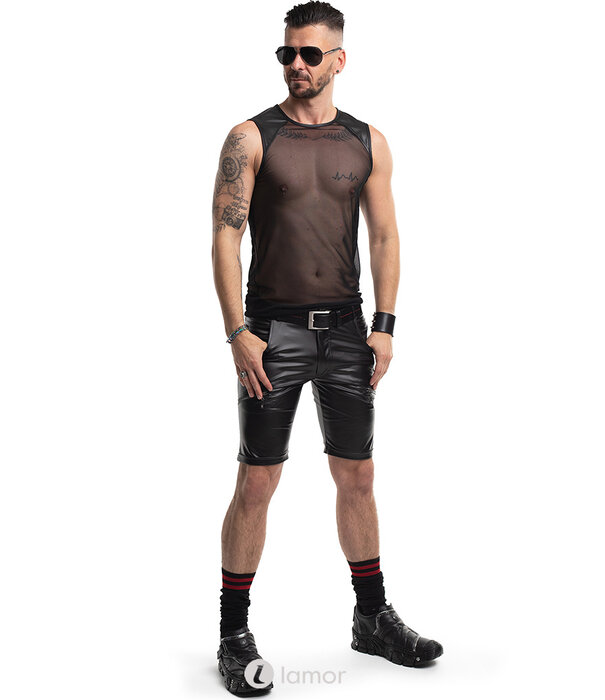 * RFP Transparant Mesh Tanktop met Wetlook accenten van het merk RFP