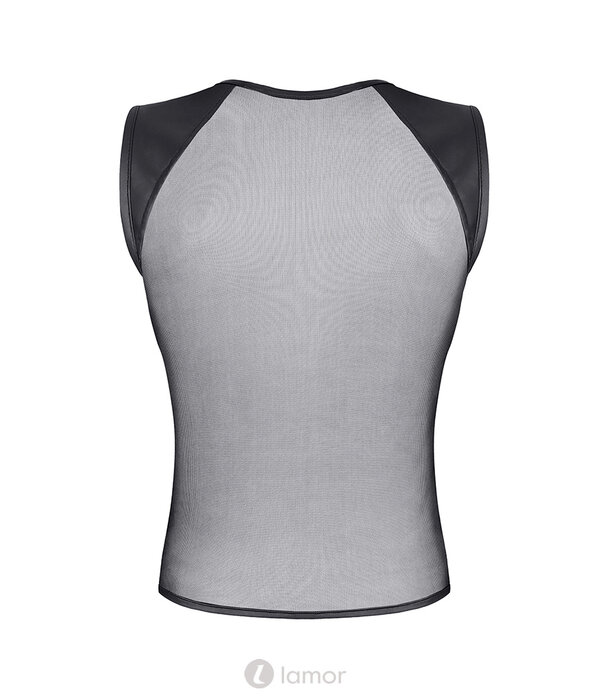 * RFP Transparant Mesh Tanktop met Wetlook accenten van het merk RFP