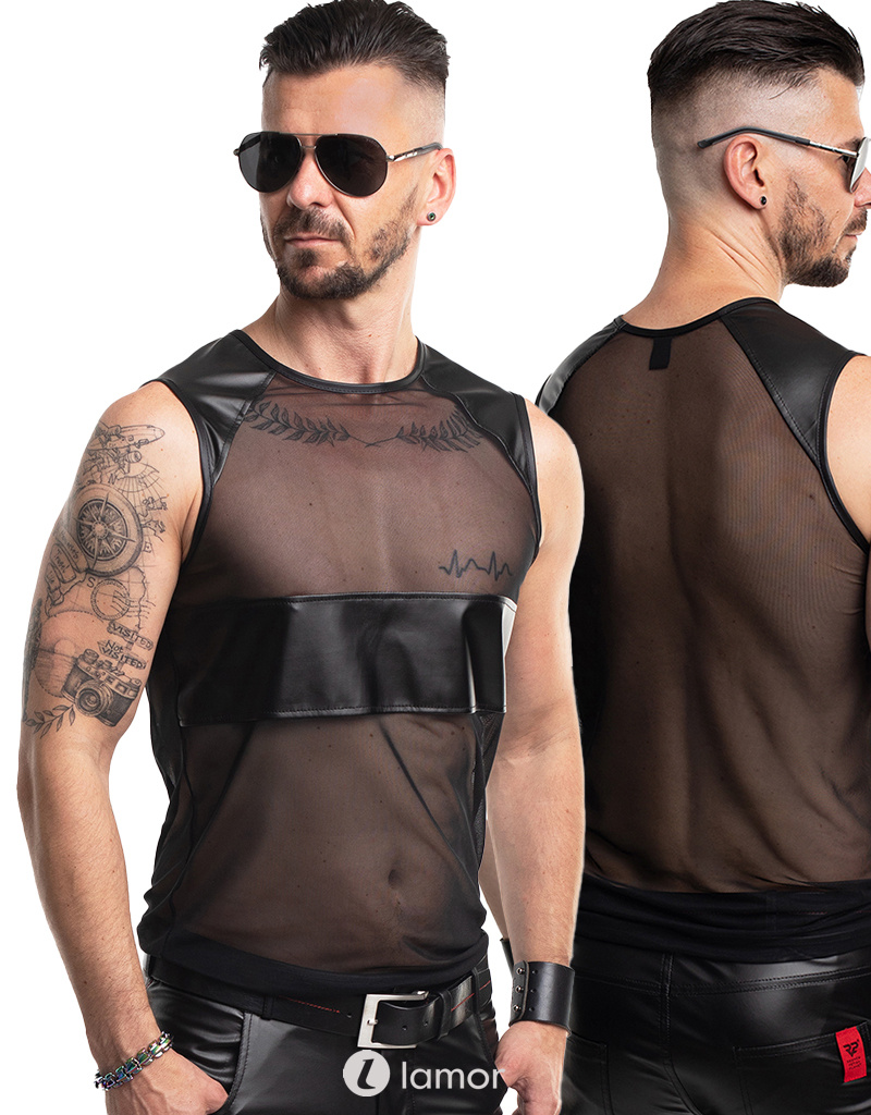 * RFP Transparant Mesh Tanktop , RMSilvestro001 afbeelding