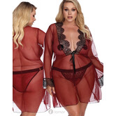 Verleidelijke plus-size Negligé Arabella van Anais  Apparel