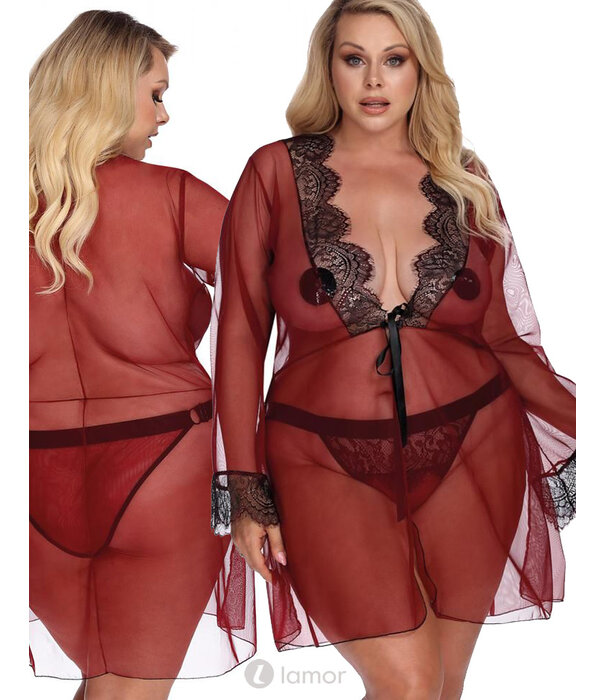 * ANAIS APPAREL Verleidelijke plus-size Negligé Arabella van Anais  Apparel