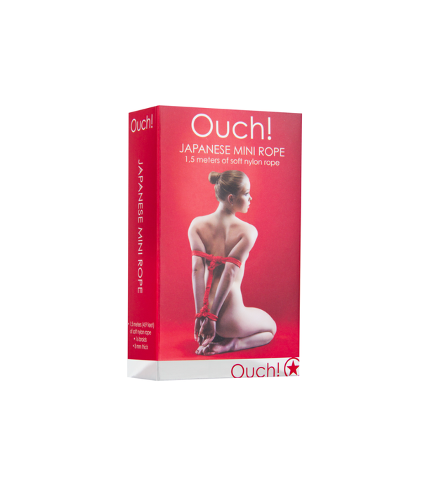 Ouch! by Shots Japanse Mini Touw - 4,9 ft / 1,5 m