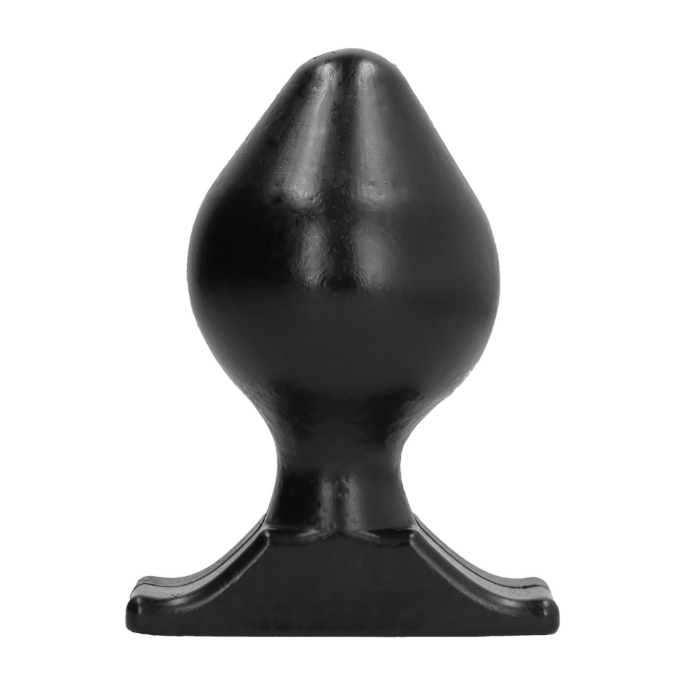 All Black Butt Plug - 6 / 16 cm afbeelding