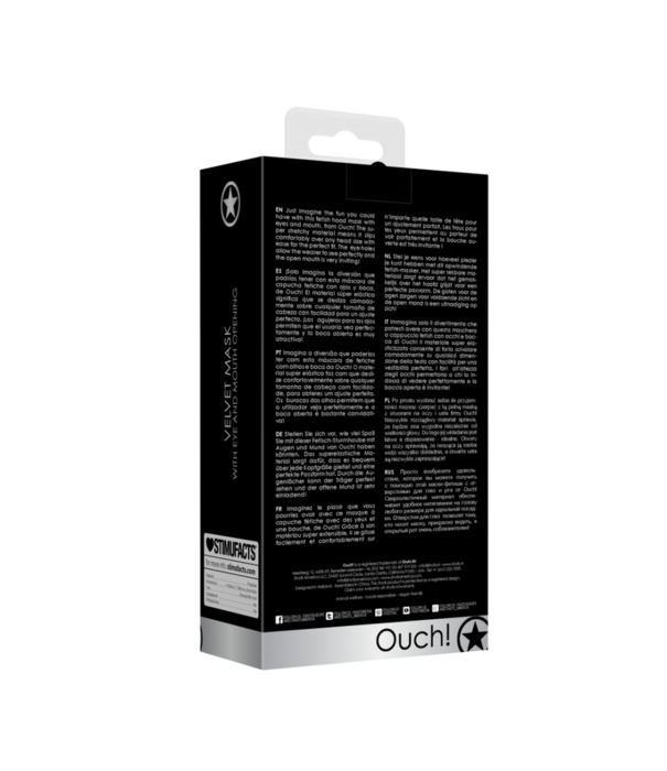 Ouch! by Shots Masker met Ogen en Mondopening