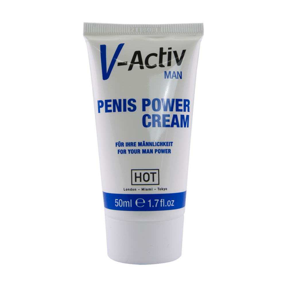 HOT V-Activ - Penis Power Cream voor Mannen - 2 fl oz / 50 ml afbeelding