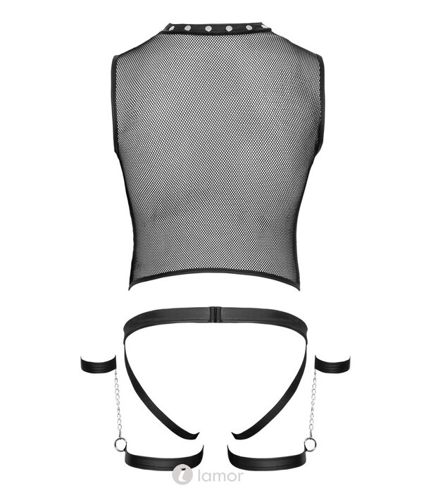* SVENJOYMENT Svenjoyment Bondage Set – Netshirt, Dijharnas & Po-vrije Jock