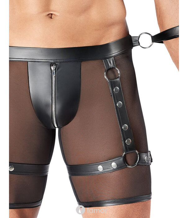 * SVENJOYMENT Svenjoyment Bondage Set – Harness-Pants, Borst-Harnas & 4 Boeien