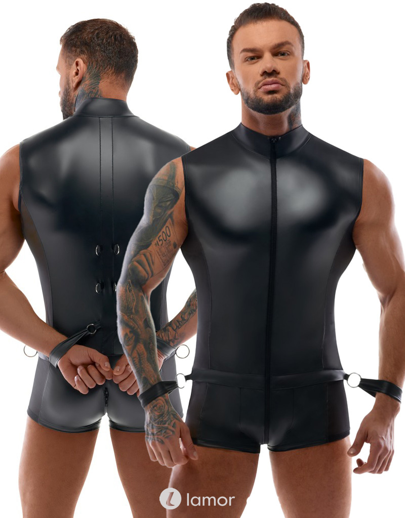 * SVENJOYMENT Bondage-body met Handboeien , SJ2150476 afbeelding