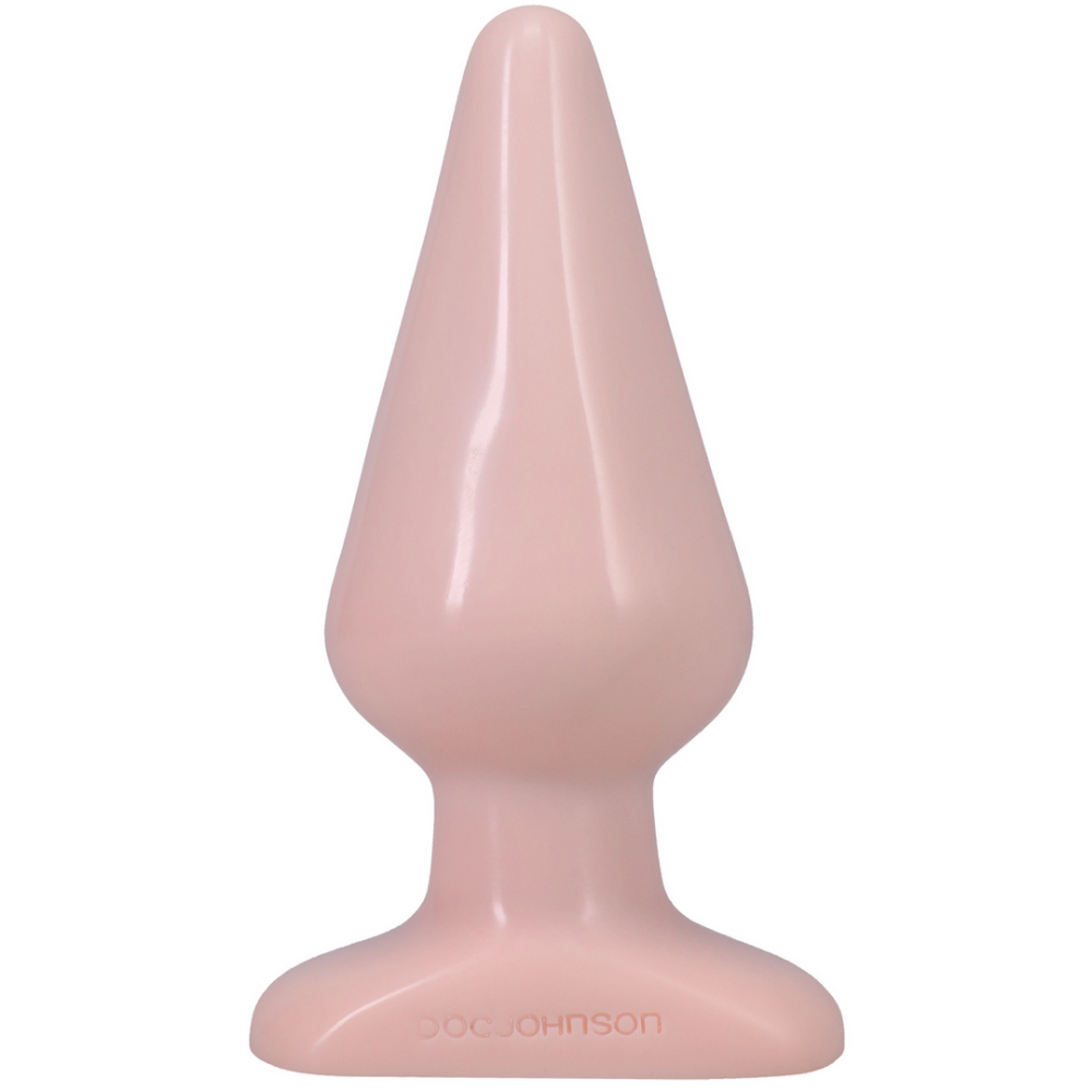 Doc Johnson Classic Butt Plug - Large - Vlees afbeelding