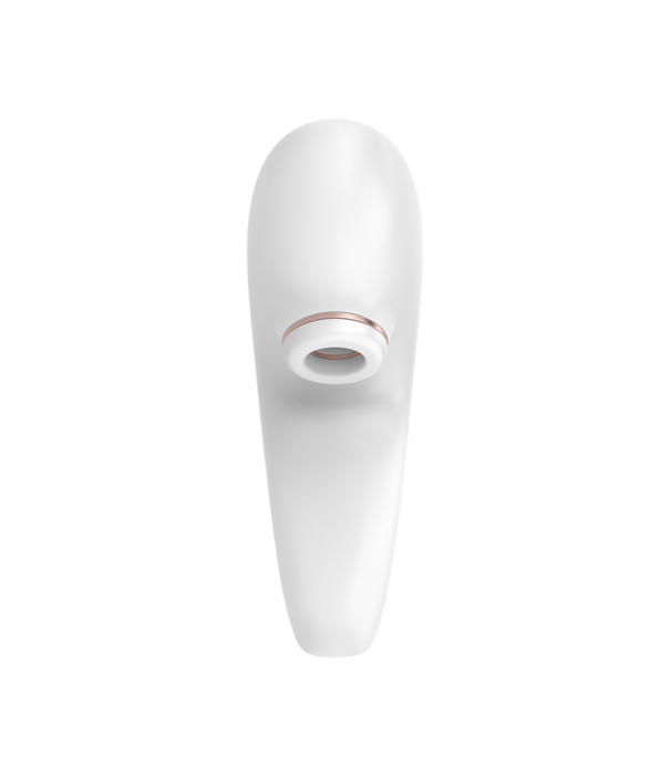 Satisfyer Pro 4 - Couples Air Pulse Stimulator en Vibratie - Wit/Roze Goud
