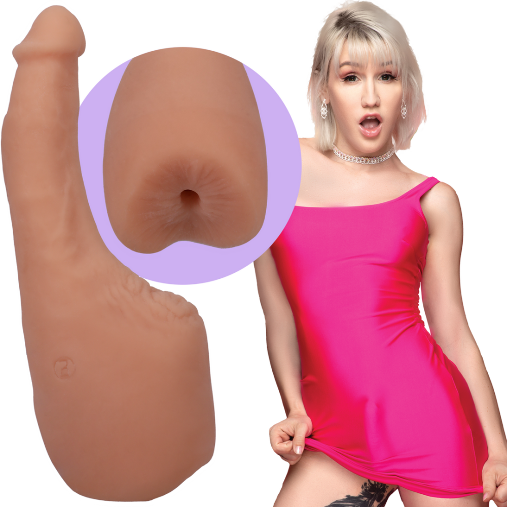 Doc Johnson Lena Moon - Dildo met Penetreerbare Billen - Transgirls afbeelding
