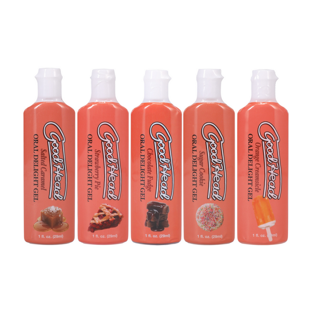 Doc Johnson Orale Delight Gel - Desserts - 5 Pack - 1 fl oz / 29 ml afbeelding