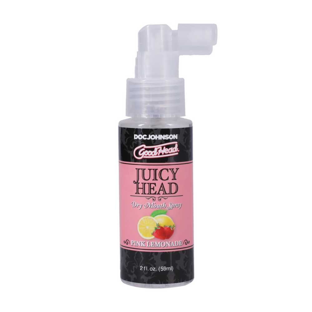 Doc Johnson Juicy Head - Dry Mouth Spray - Pink Lemonade - 2 fl oz / 59 ml afbeelding